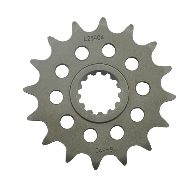 520 16T Motorcycle Front Sprocket For Suzuki GSX650 SV650 GSR750 GSX-R750 GSX-S750 DL1000 GSX-R1000 GSX-S1000 DL1050 V-Strom
520 16T Motorcycle Front Sprocket For Suzuki GSX650 SV650 GSR750 GSX-R750 GSX-S750 DL1000 GSX-R1000 GSX-S1000 DL1050 V-Strom