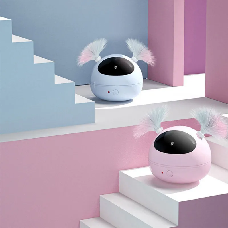Electronic Motion Cat Toy Cat Two-headed Funny Feather Cat Toys Flutter Rotating Interactive Smart Pet Cat Ball Toy
Electronic Motion Cat Toy Cat Two-headed Funny Feather Cat Toys Flutter Rotating Interactive Smart Pet Cat Ball Toy