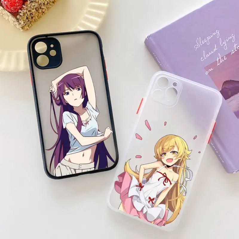 Monogatari japan anime Phone Case matte transparent For iphone 7 8 11 12 13 plus mini x xs xr pro max cover
Monogatari japan anime Phone Case matte transparent For iphone 7 8 11 12 13 plus mini x xs xr pro max cover
