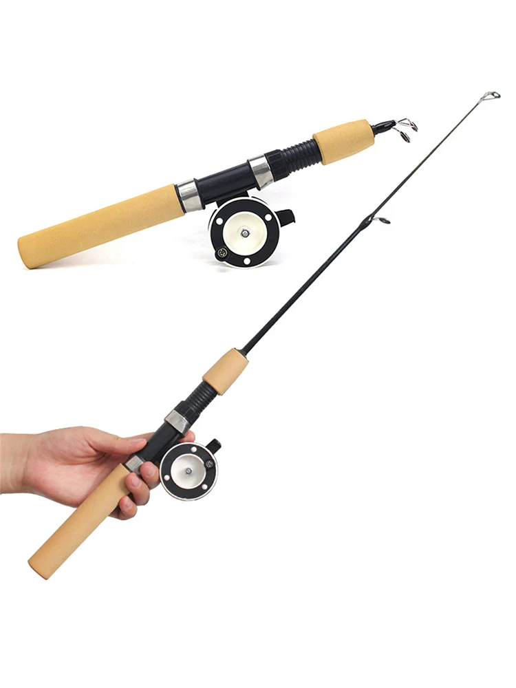 Winter Shrimp Fishing Rods Mini Rod Metal Ice Winter Fishing Reels Elastic Carbon Bait Anti Slip Wood Color Handle Casting Rod
Winter Shrimp Fishing Rods Mini Rod Metal Ice Winter Fishing Reels Elastic Carbon Bait Anti Slip Wood Color Handle Casting Rod