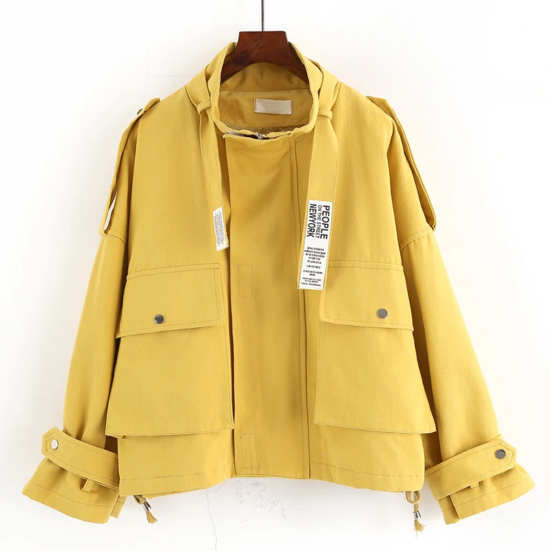 Zoulv 2021 Basic Coat Fashion Big Pocket Ribbon Zipper Jackets Female Loose Outerwear Women Jacket Casual Windbreaker Coat
Zoulv 2021 Basic Coat Fashion Big Pocket Ribbon Zipper Jackets Female Loose Outerwear Women Jacket Casual Windbreaker Coat