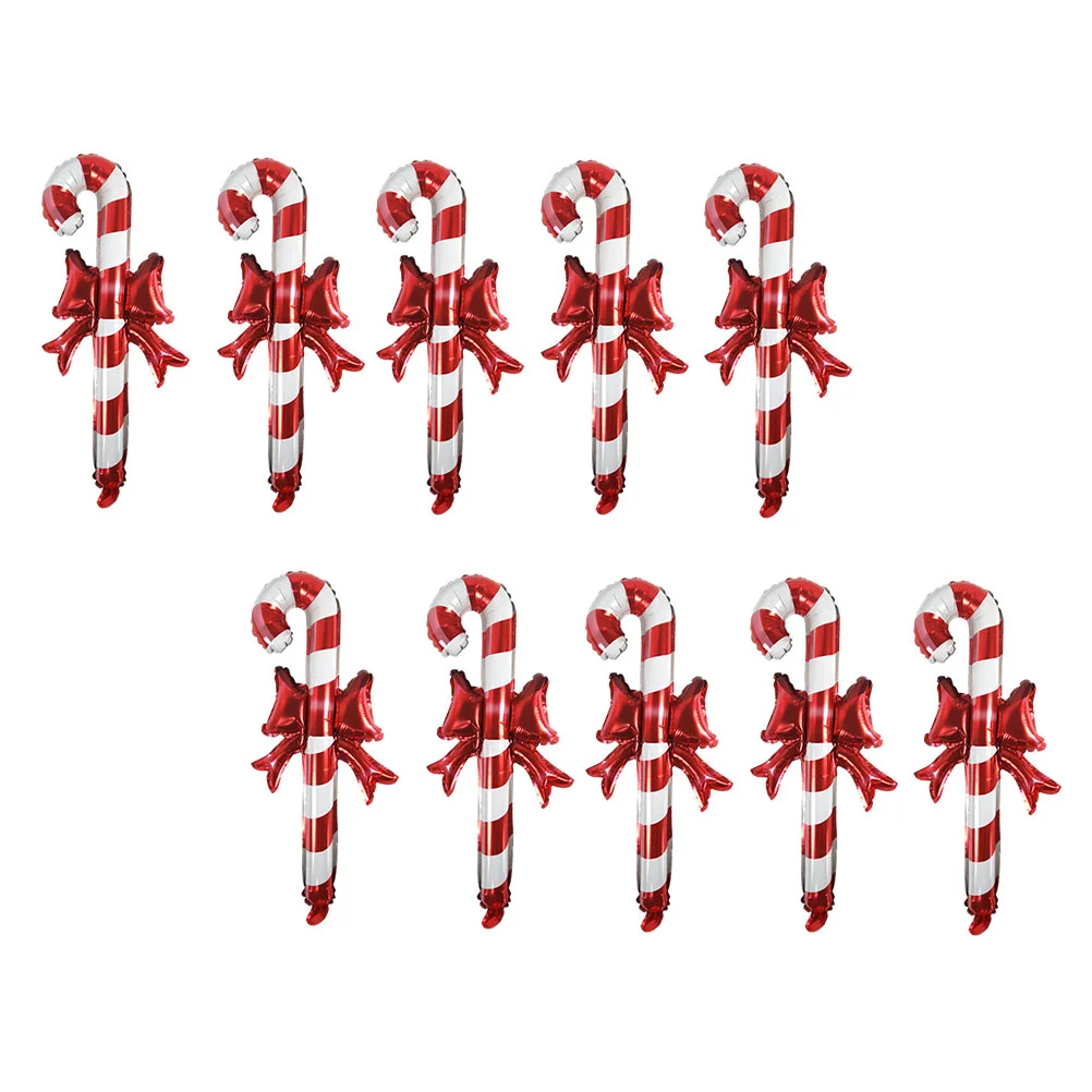 10PCS Xmas Cane Candy Inflatable Stick Balloon Adorable Xmas Handheld Balloon
10PCS Xmas Cane Candy Inflatable Stick Balloon Adorable Xmas Handheld Balloon