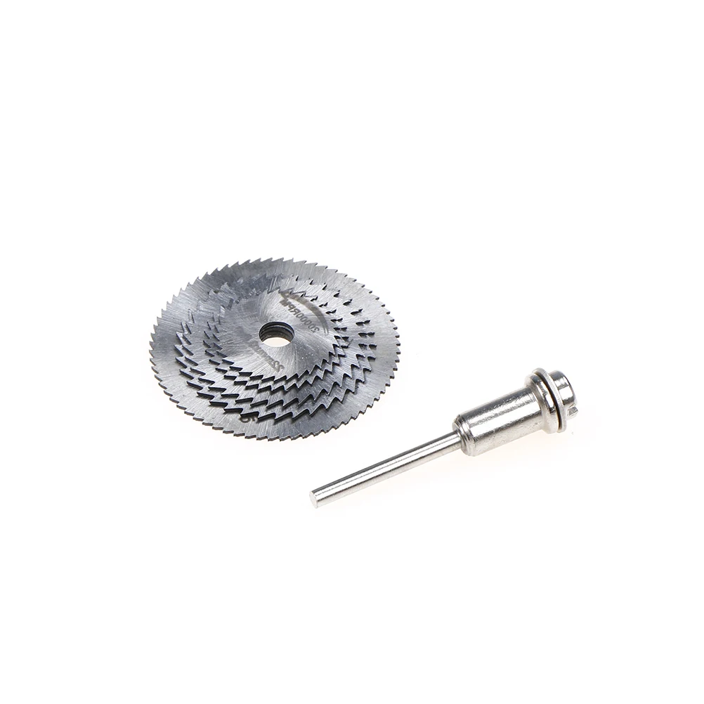 6pcs Mini HSS Circular Saw Blade Rotary Tool For Dremel Metal Cutter Power Tool Set Wood Cutting Discs Drill Mandrel Cutoff
6pcs Mini HSS Circular Saw Blade Rotary Tool For Dremel Metal Cutter Power Tool Set Wood Cutting Discs Drill Mandrel Cutoff
