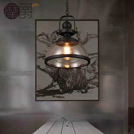 Creative Glass Pendant Lamp Loft Restaurant Light Northern Europe Vintage Cafe Decoration Light Free Shipping
Creative Glass Pendant Lamp Loft Restaurant Light Northern Europe Vintage Cafe Decoration Light Free Shipping