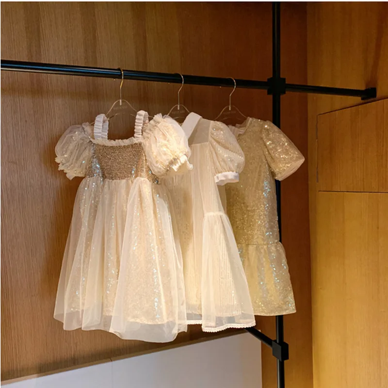 2022 Children Princess Dresses Girls Short Sleeve Dress Sequined Party One Piece Fairy Summer Puffy Tulle Dress Kids Clothing
2022 Children Princess Dresses Girls Short Sleeve Dress Sequined Party One Piece Fairy Summer Puffy Tulle Dress Kids Clothing