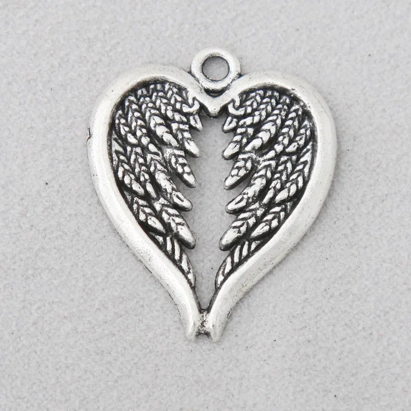 HAEQIS Fashion Alloy Vintage Heart Shape angle exquisite Wings Charms 25*30mm 40pcs
HAEQIS Fashion Alloy Vintage Heart Shape angle exquisite Wings Charms 25*30mm 40pcs