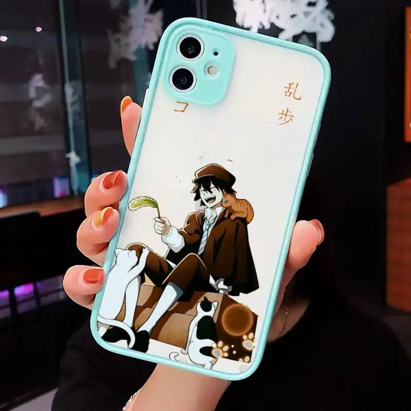 Japan anime bungou stray dogs Phone Cases Matte transparent For blue iPhone 12 Mini 11 Pro XR XS Max 7 8 Plus X Back Cover
Japan anime bungou stray dogs Phone Cases Matte transparent For blue iPhone 12 Mini 11 Pro XR XS Max 7 8 Plus X Back Cover