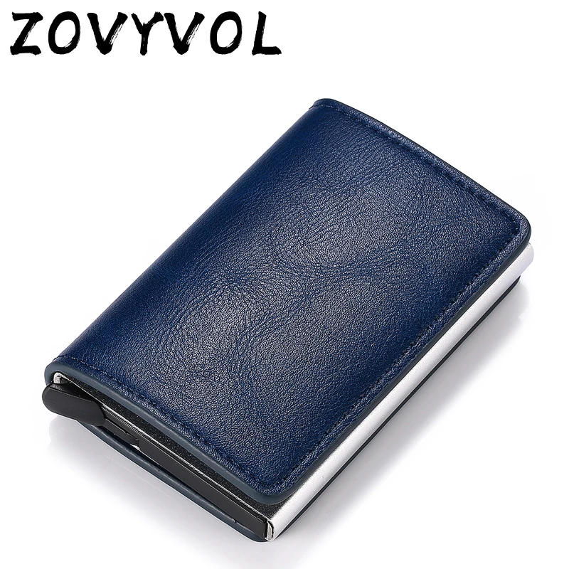 ZOVYVOL Card Wallet Dropshipping Business Credit Card Holder Unisex Metal RFID Vintage Single Box Crazy Horse PU Leather
ZOVYVOL Card Wallet Dropshipping Business Credit Card Holder Unisex Metal RFID Vintage Single Box Crazy Horse PU Leather