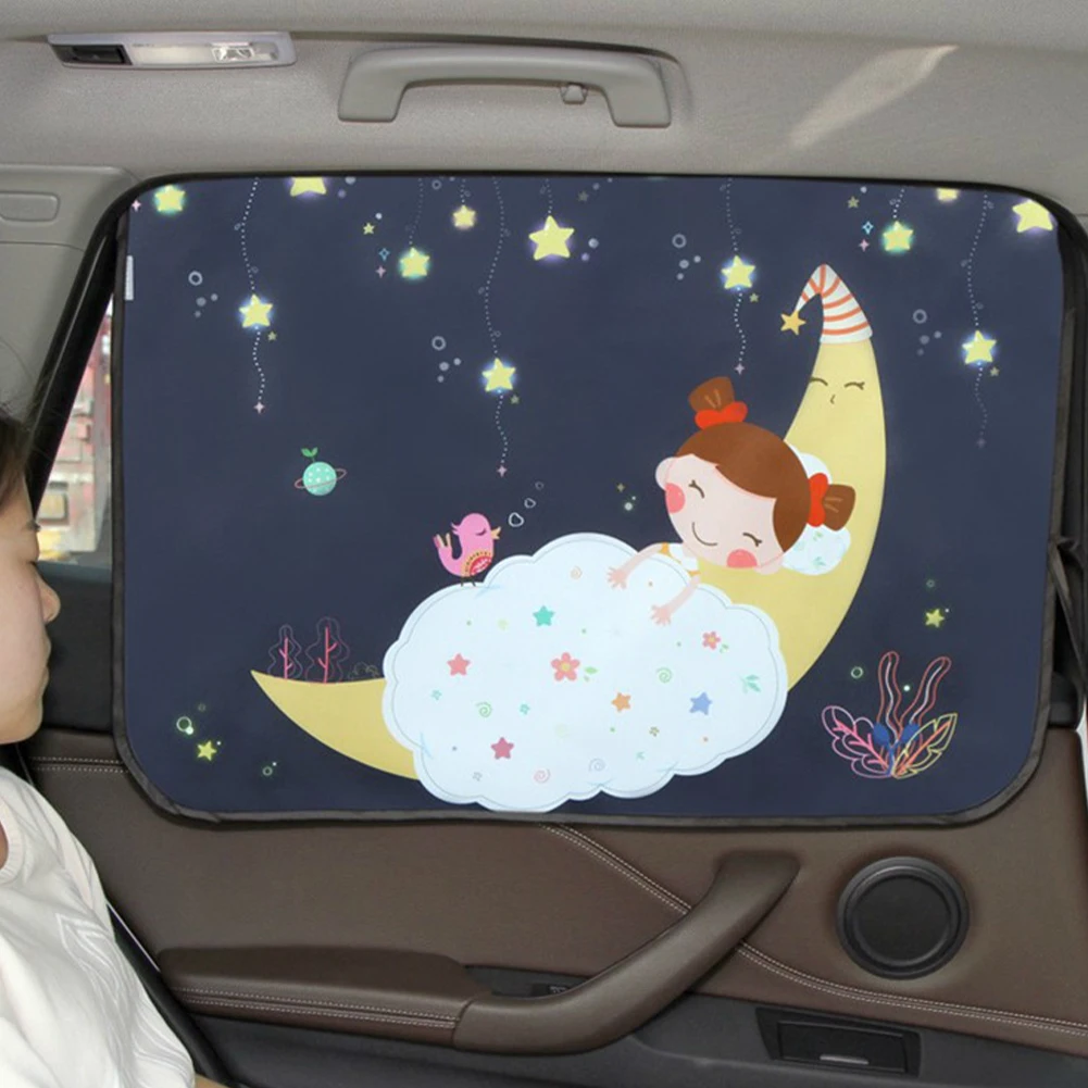 Car Sun Shading Cloth Auto Window 7 Colors Stylish Design Cartoon Sunshade Summer Heat Insulation Curtain Car Accessories
Car Sun Shading Cloth Auto Window 7 Colors Stylish Design Cartoon Sunshade Summer Heat Insulation Curtain Car Accessories