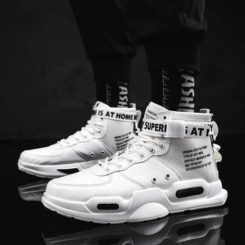 Large Size PU Leather High-soled Sneakers Sport Man Brand Athletic Sports Shoes Women Running Shoes Men White Fitness Flat D-641
Large Size PU Leather High-soled Sneakers Sport Man Brand Athletic Sports Shoes Women Running Shoes Men White Fitness Flat D-641