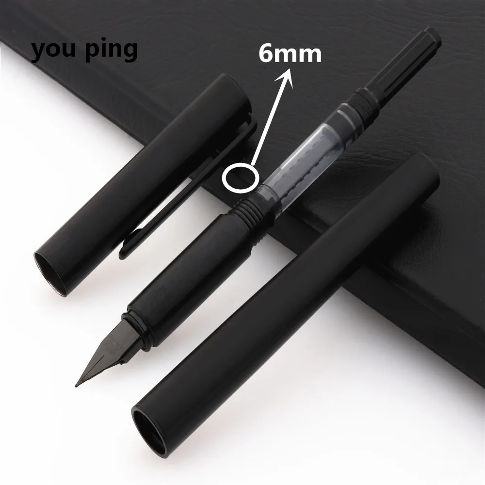 Ручка перьевая Jinhao Офисная чернильная ручка 35 серебристых цветов Канцтовары для