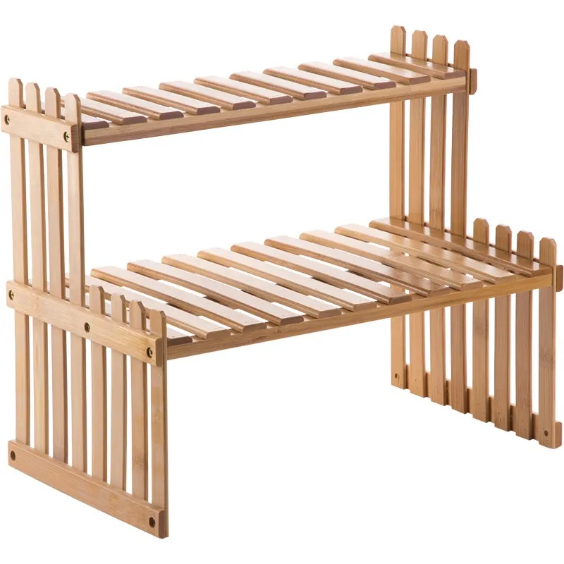 Double Layers Bamboo Storage Rack Kitchen Spice Rack Book Decoration Organizer Box Desktop Racks for Home WJ622
Double Layers Bamboo Storage Rack Kitchen Spice Rack Book Decoration Organizer Box Desktop Racks for Home WJ622