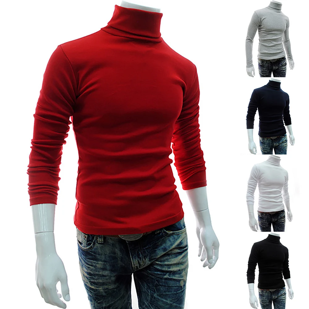 2022 Men's Solid Shirt Spring/Autumn Roll Neck Solid Knit Casual Band Long Sleeve Pullover Soft Inner Wear Tops Fashion Tunics
2022 Men's Solid Shirt Spring/Autumn Roll Neck Solid Knit Casual Band Long Sleeve Pullover Soft Inner Wear Tops Fashion Tunics