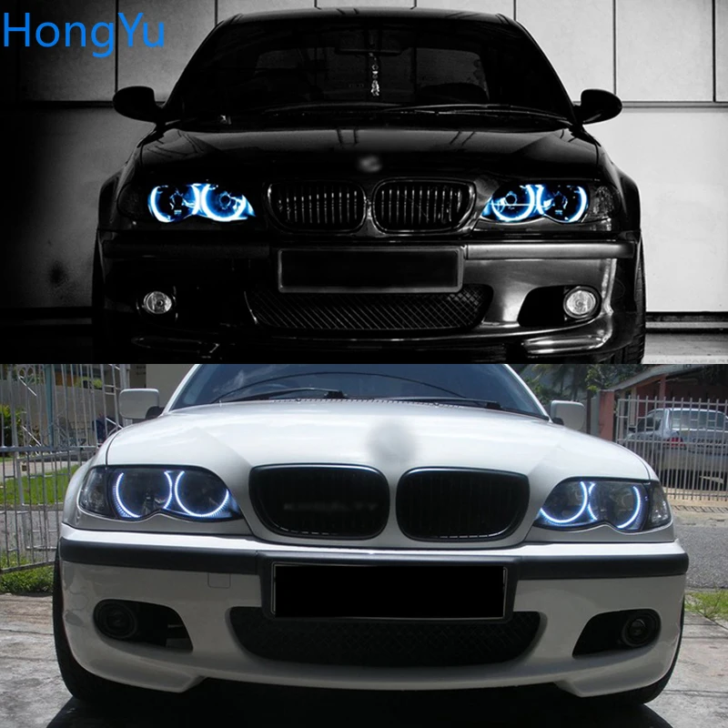 Для BMW 3 серии E46 седан рестайлинг 2001-2005 галогенная фара Smd комплект светодиодов