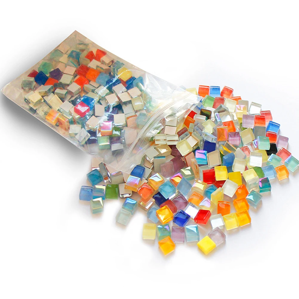 450pcs/lot 1cm Square Cystal Glass Mosaic Tiles Mosaic Stones DIY Hobbies for Children Kids Handmade Art Materials Multi Color
450pcs/lot 1cm Square Cystal Glass Mosaic Tiles Mosaic Stones DIY Hobbies for Children Kids Handmade Art Materials Multi Color