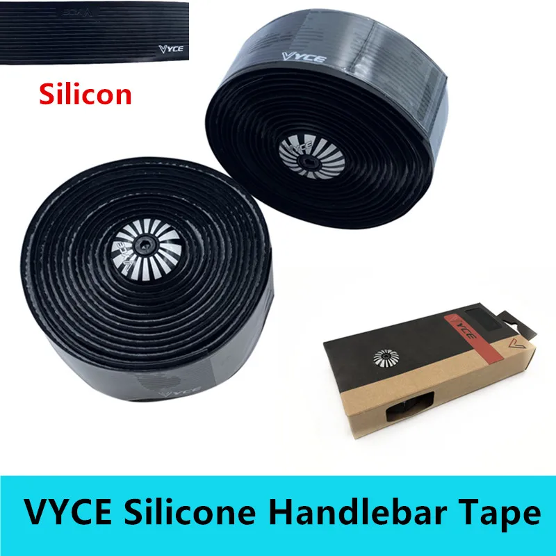 VYCE Silicon Handlebar Tape Road Bicycle Bartape Cycling Road Bar Tapes Bike Grips Bicycle Accessories
VYCE Silicon Handlebar Tape Road Bicycle Bartape Cycling Road Bar Tapes Bike Grips Bicycle Accessories