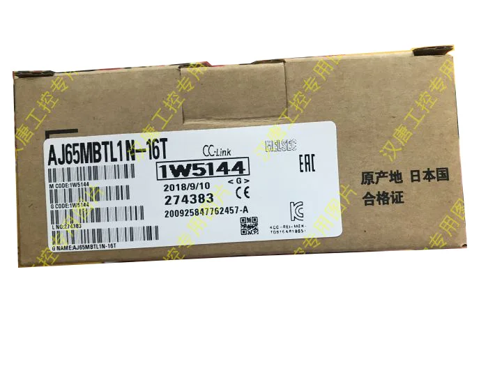 New Original In BOX AJ65MBTL1N-16T {Warehouse stock} 1 Year Warranty Shipment within 24 hours
New Original In BOX AJ65MBTL1N-16T {Warehouse stock} 1 Year Warranty Shipment within 24 hours