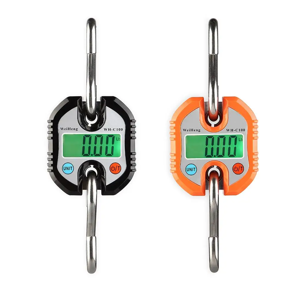 Heavyweight Digital Scale WH-C100 Portable Fishing Hunting Weighing Electronic Hook Scale Hanging Mini Crane Scale Weight Tools
Heavyweight Digital Scale WH-C100 Portable Fishing Hunting Weighing Electronic Hook Scale Hanging Mini Crane Scale Weight Tools