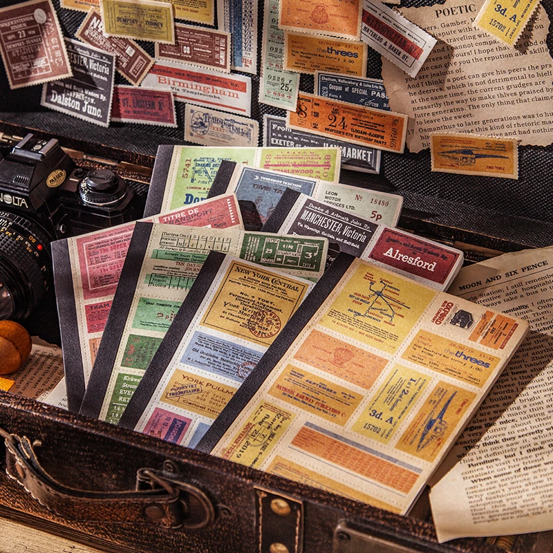 30 Sheets Retro Bills Vintage Scenery Stamp Decorative Material Stickers for Scrapbooking Planner Card Album DIY Crafts
30 Sheets Retro Bills Vintage Scenery Stamp Decorative Material Stickers for Scrapbooking Planner Card Album DIY Crafts