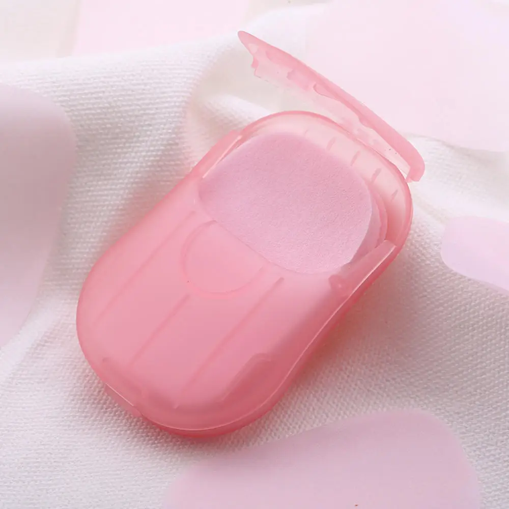 50pcs Travel Soap Paper Washing Hand Bath Clean Scented Slice Sheets Disposable Boxed Soap Portable Mini Paper Soap Wholesale
50pcs Travel Soap Paper Washing Hand Bath Clean Scented Slice Sheets Disposable Boxed Soap Portable Mini Paper Soap Wholesale