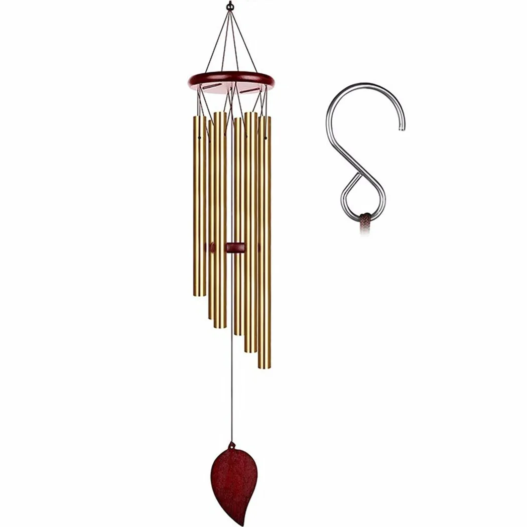 Money Tree 6 Tubes Wind Chimes Bell Good Luck Decorations Home Bell Pendant Home Gardens Courtyards Decorative Lucky Wind Chime
Money Tree 6 Tubes Wind Chimes Bell Good Luck Decorations Home Bell Pendant Home Gardens Courtyards Decorative Lucky Wind Chime