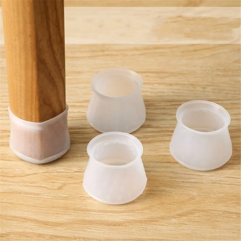 4 Pcs/lot Mute Protection Furniture Mat Non-slip Wear-resistant Silicone Chair Foot Cover Home Dining Chair Stool Leg Protector
4 Pcs/lot Mute Protection Furniture Mat Non-slip Wear-resistant Silicone Chair Foot Cover Home Dining Chair Stool Leg Protector