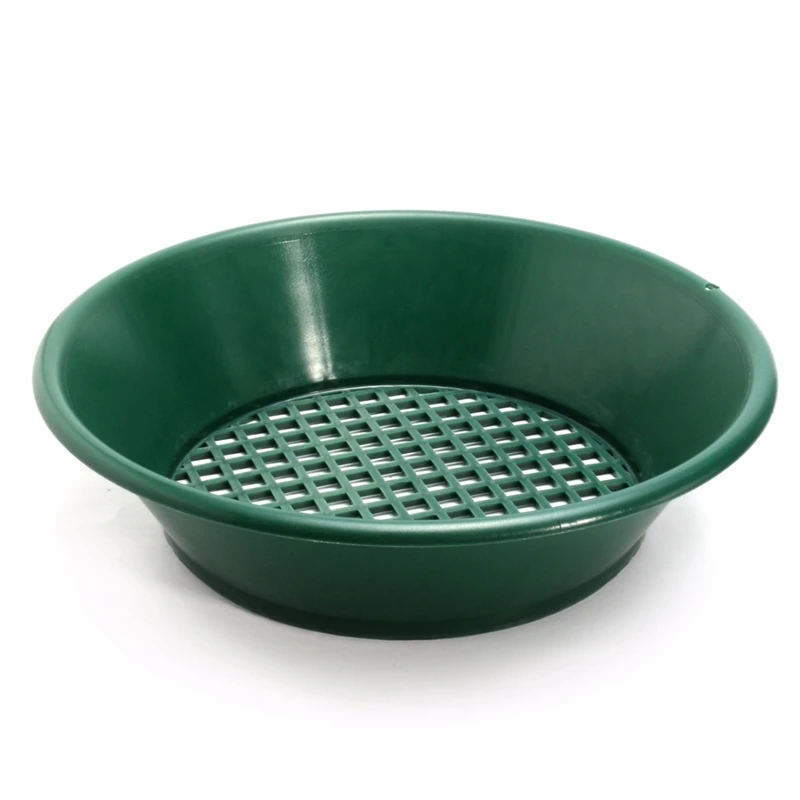 Hot SV-1Pc Green Gold Pan Sifting Classifier Mesh Screen Mining Sifter Metal Detecting Tool Panning Classifier 34x34x10Cm
Hot SV-1Pc Green Gold Pan Sifting Classifier Mesh Screen Mining Sifter Metal Detecting Tool Panning Classifier 34x34x10Cm