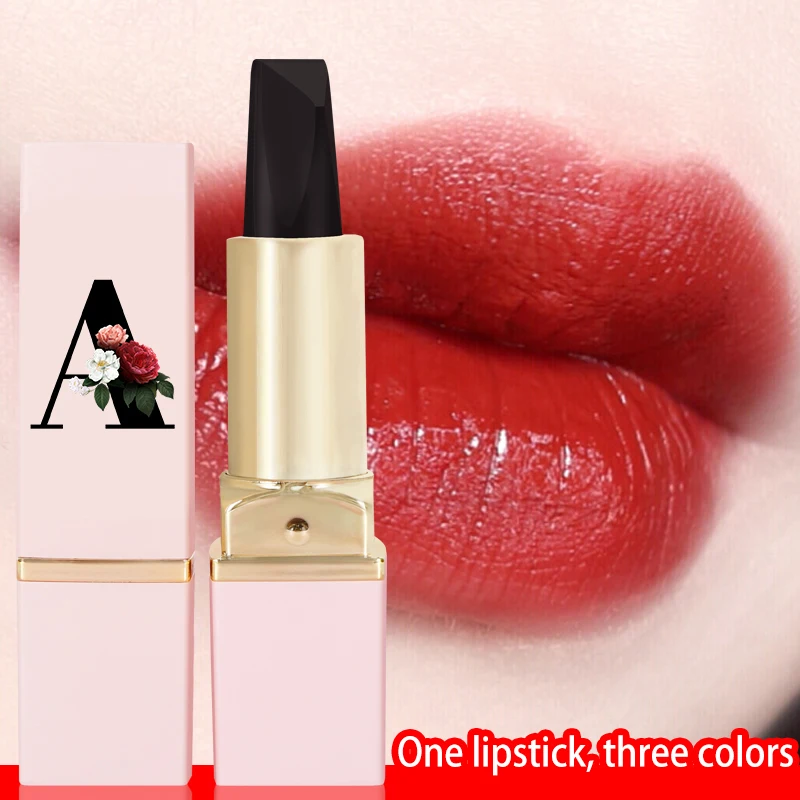 3 Colors Fashion Red Lip Lipstick with Gloss Long Lasting Moisture Cosmetic Makeup Cool Matte Lipsticks Waterproof Non-Stick Cup
3 Colors Fashion Red Lip Lipstick with Gloss Long Lasting Moisture Cosmetic Makeup Cool Matte Lipsticks Waterproof Non-Stick Cup
