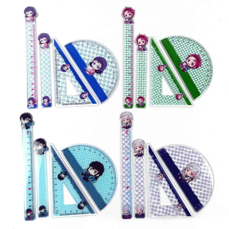 1Set Kawaii Gifts Stationery Ruler Demon Slayer Cute Anime Kimetsu No Yaiba Rulers Set Measuring Scale Ruler Student Kid Rulers
1Set Kawaii Gifts Stationery Ruler Demon Slayer Cute Anime Kimetsu No Yaiba Rulers Set Measuring Scale Ruler Student Kid Rulers