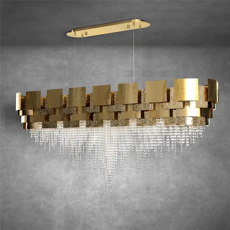 Postmodern living room dining room light luxury crystal chandelier high-end luxury villa simple round bedroom lamps
Postmodern living room dining room light luxury crystal chandelier high-end luxury villa simple round bedroom lamps