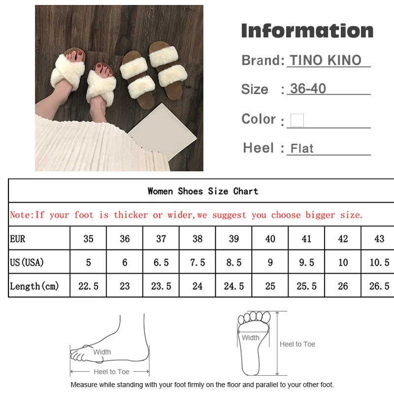Women White Fur Flat Slippers Plush Cross Cute Fluffy Non Slip Ladies Outside Slides Fashion Furry Shoes Female Summer New
Women White Fur Flat Slippers Plush Cross Cute Fluffy Non Slip Ladies Outside Slides Fashion Furry Shoes Female Summer New