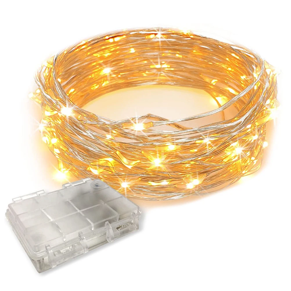 10M LED String Lights Copper Wire Fairy lights Night Light For Christmas Garland Room Bedroom Indoor Wedding Decoration Lamp
10M LED String Lights Copper Wire Fairy lights Night Light For Christmas Garland Room Bedroom Indoor Wedding Decoration Lamp