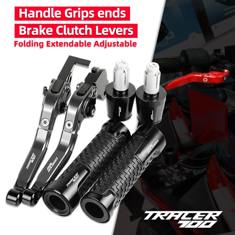 TRACER 700 Motorcycle Aluminum Brake Clutch Levers Handlebar Hand Grips ends For YAMAHA TRACER700 GT 2018 2019 2020
TRACER 700 Motorcycle Aluminum Brake Clutch Levers Handlebar Hand Grips ends For YAMAHA TRACER700 GT 2018 2019 2020