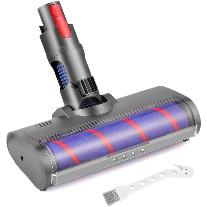 Мягкий валик очиститель голова БЫСТРОРАЗЪЕМНАЯ для Dyson Аккумуляторный палка пылесос V7 V8 V10/SV12 V11, 966489-04
Мягкий валик очиститель голова БЫСТРОРАЗЪЕМНАЯ для Dyson Аккумуляторный палка пылесос V7 V8 V10/SV12 V11, 966489-04