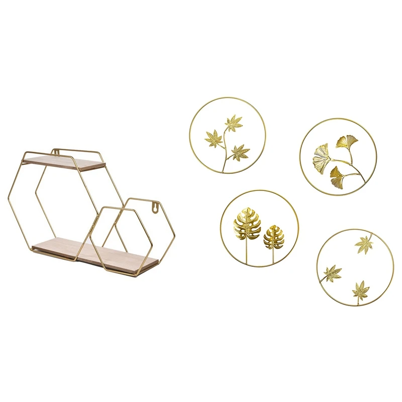 4 шт., настенные декоративные полки из кованого железа, 9,5 дюйма
4 шт., настенные декоративные полки из кованого железа, 9,5 дюйма