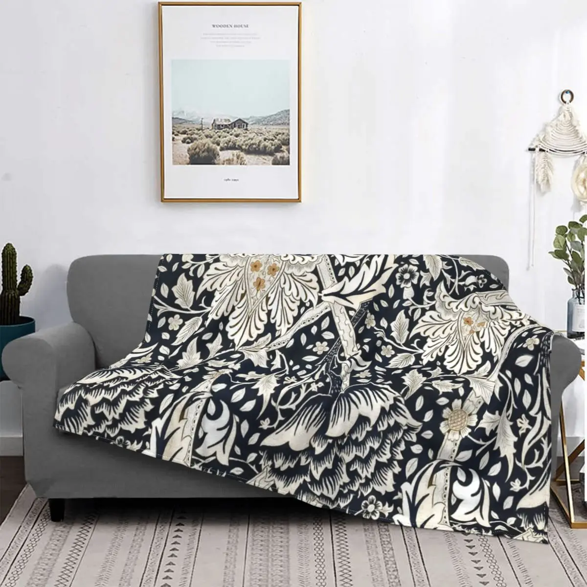 William Morris-Manta de flores para cama, colcha a cuadros para bebé, manta de verano, colchas para cama
William Morris-Manta de flores para cama, colcha a cuadros para bebé, manta de verano, colchas para cama