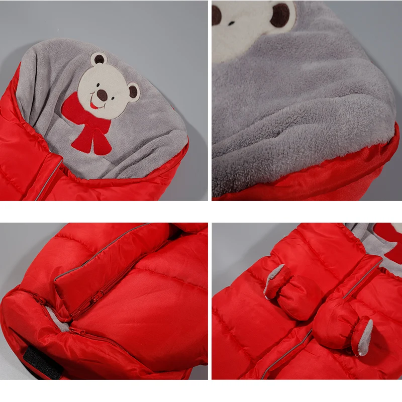 Universal Baby Stroller Sleeping Bags Winter Warm Sleepsack Envelope For Newborn Babies 0-24M Infants Windproof Cocoon Swaddling
Universal Baby Stroller Sleeping Bags Winter Warm Sleepsack Envelope For Newborn Babies 0-24M Infants Windproof Cocoon Swaddling