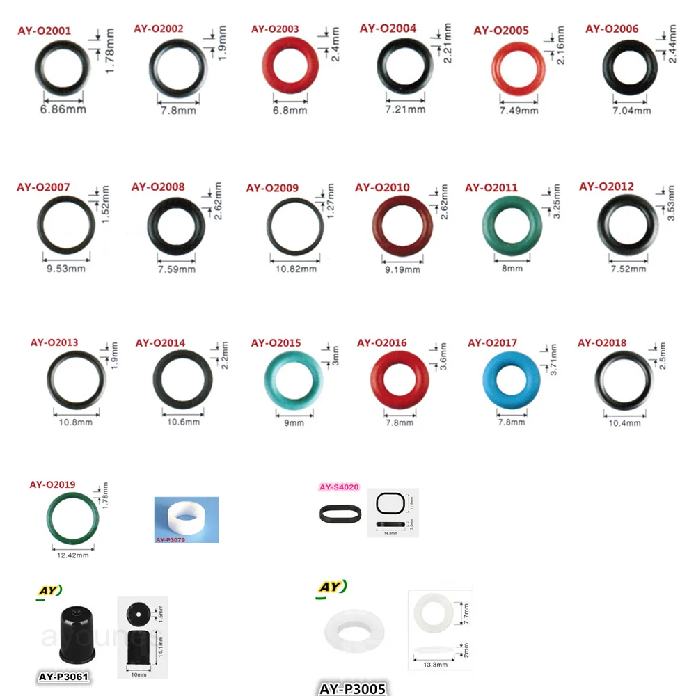 250 шт./компл. ремонтные наборы деталей топливной форсунки резиновое кольцевое уплотнение пластиковая крышка автозапчасти
250 шт./компл. ремонтные наборы деталей топливной форсунки резиновое кольцевое уплотнение пластиковая крышка автозапчасти