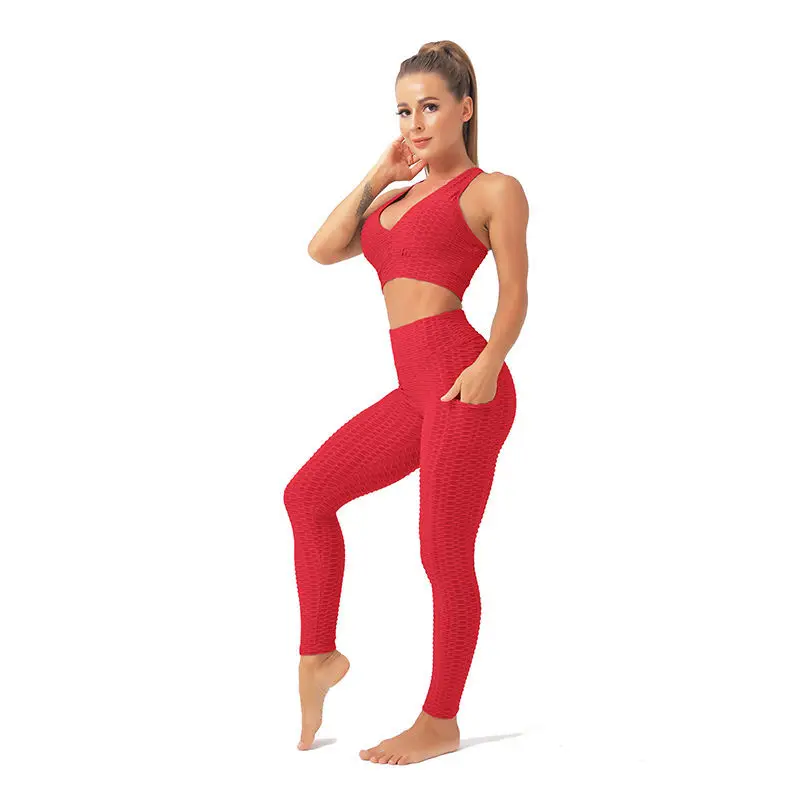 Women's tracksuit Yoga Clothing Set Women Sportswear Sports Outfit Gym Fitness Sports RunningSet Two Piece Set Suit
Women's tracksuit Yoga Clothing Set Women Sportswear Sports Outfit Gym Fitness Sports RunningSet Two Piece Set Suit