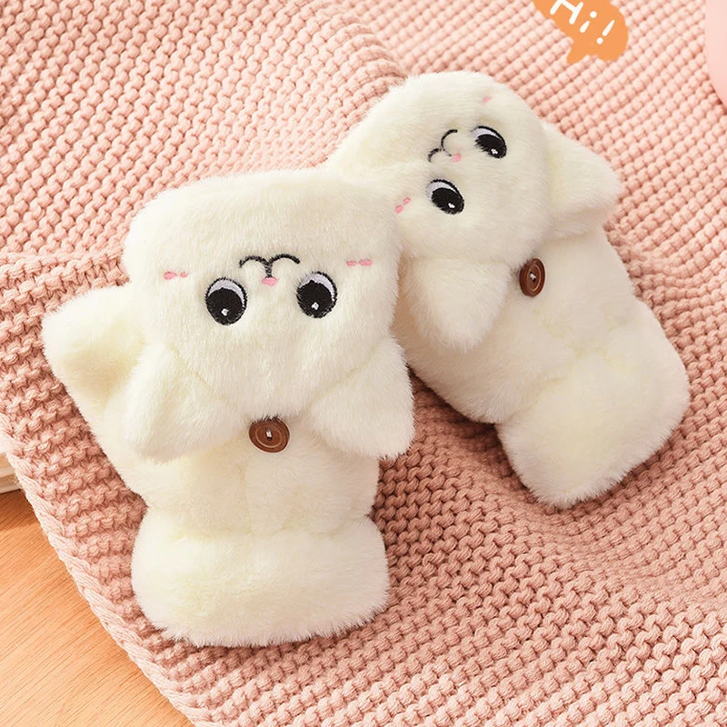 Women Cute Half Finger Gloves Winter Plush Gloves Girl Soft Thick Mittens Flexible Fingerless Gloves Cat Furry Half-Finger Glove
Women Cute Half Finger Gloves Winter Plush Gloves Girl Soft Thick Mittens Flexible Fingerless Gloves Cat Furry Half-Finger Glove