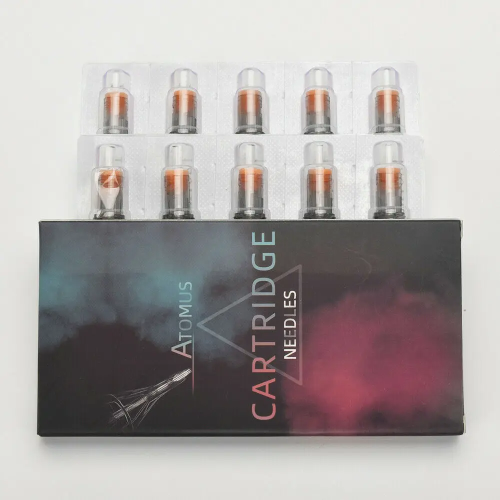 10Pcs Tattoo Cartridge Needles Disposable Sterilized Permanent Eyebrow Makeup Supplies 
10Pcs Tattoo Cartridge Needles Disposable Sterilized Permanent Eyebrow Makeup Supplies