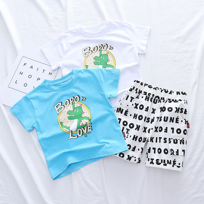 Baby Girls Casual Clothing Sets New Summer Toddler Boys Cute Cartoon T-shirt+Shorts 2-piece Outfits Kids Fashion Clothing0-5Year
Baby Girls Casual Clothing Sets New Summer Toddler Boys Cute Cartoon T-shirt+Shorts 2-piece Outfits Kids Fashion Clothing0-5Year