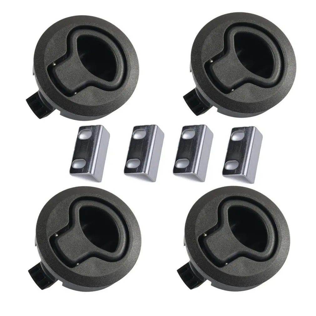 4Pcs Thorn Boat 2'' Flush Pull Slam Latch Black Plastic Nylon Latch For RV Boat Marine Deck Hatch 1/2'' Door Cabinet Hardware
4Pcs Thorn Boat 2'' Flush Pull Slam Latch Black Plastic Nylon Latch For RV Boat Marine Deck Hatch 1/2'' Door Cabinet Hardware