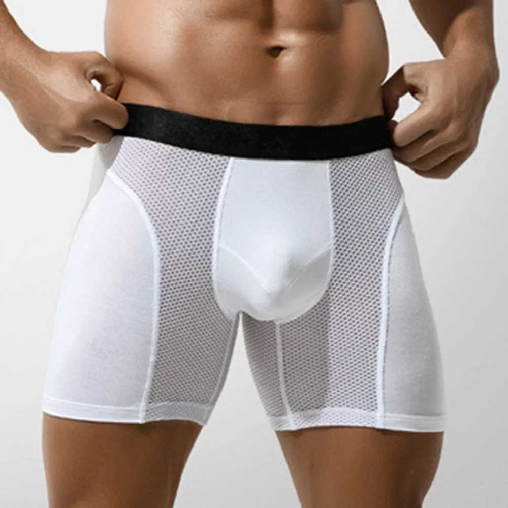 4XL Men Long Boxers Underwear Mens Modal Long Leg Boxers Underpants U Convex Pouch Bikini Male Panties Underpants Homme Slip A50
4XL Men Long Boxers Underwear Mens Modal Long Leg Boxers Underpants U Convex Pouch Bikini Male Panties Underpants Homme Slip A50