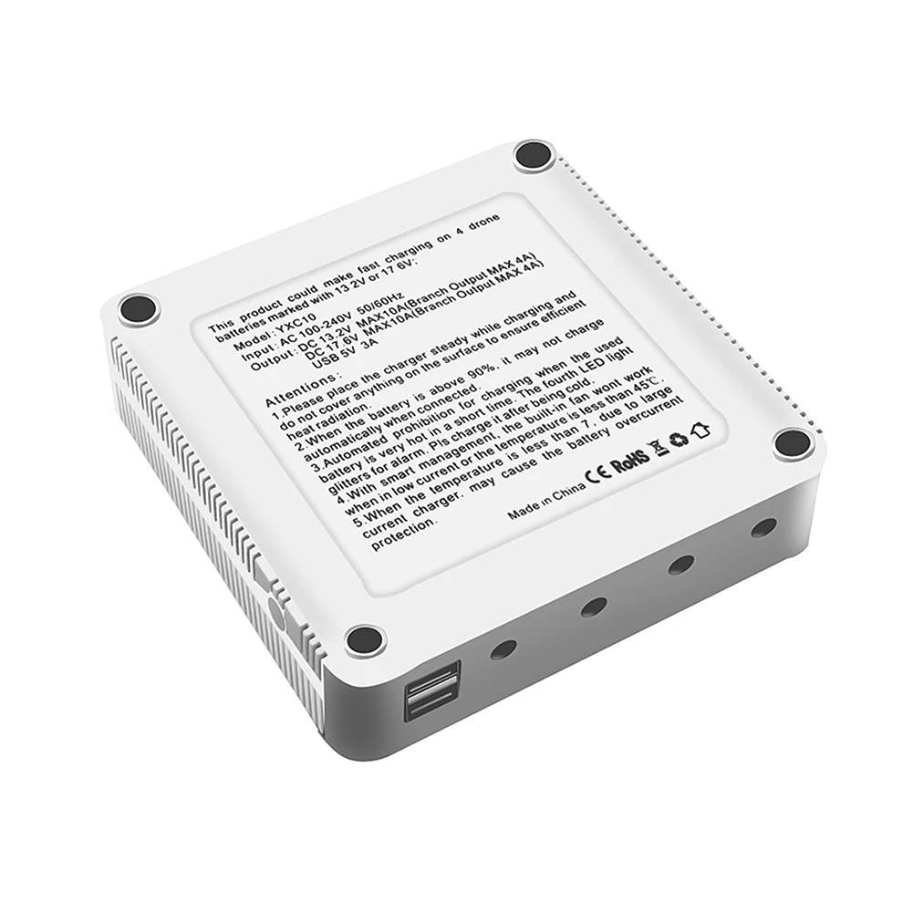 6 In 1 Adapter Durable Fast Drone Battery Charger Hub With 2 USB Ports Remote Controller Replaceable Intelligent For FIMI X8 SE
6 In 1 Adapter Durable Fast Drone Battery Charger Hub With 2 USB Ports Remote Controller Replaceable Intelligent For FIMI X8 SE