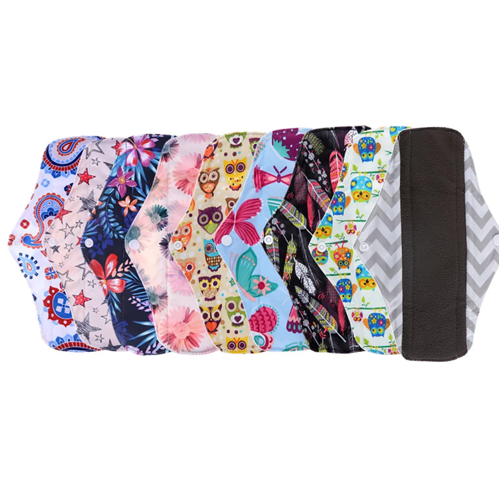 1pc 25*18cm Medium Size Reusable Feminine Menstrual Pads Washable Sanitary Pad Bamboo Cotton Sanitary Napkin Panty Liner Diapers
1pc 25*18cm Medium Size Reusable Feminine Menstrual Pads Washable Sanitary Pad Bamboo Cotton Sanitary Napkin Panty Liner Diapers
