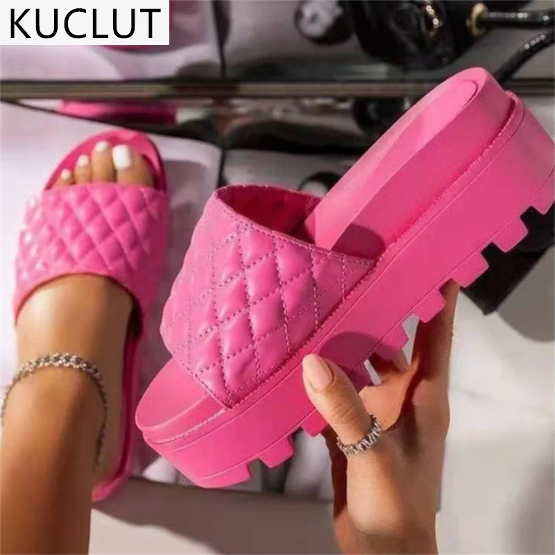 2021 Summer Women Platform Slippers Fashion Ladies Open Toe Casual Slides Beach Wedges Slippers Plus Size 35-43 Zapatillas Mujer
2021 Summer Women Platform Slippers Fashion Ladies Open Toe Casual Slides Beach Wedges Slippers Plus Size 35-43 Zapatillas Mujer