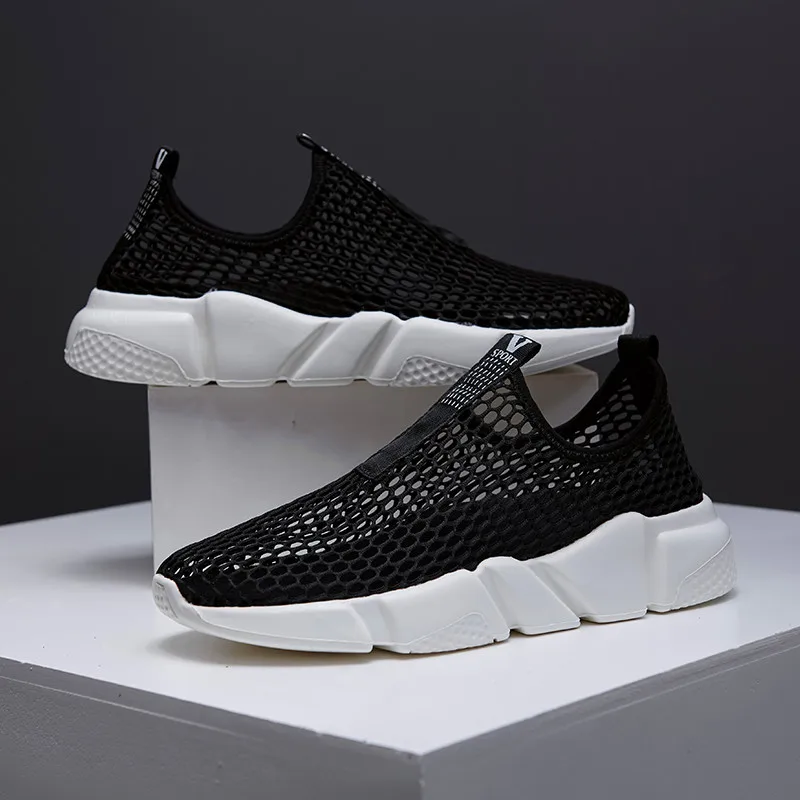 Men's Casual Shoes Summer Hollow Mesh Breathable Shoes Korean Trend A Pedal Lazy Shoes Sports Casual Men's Fashion Sneakers
Men's Casual Shoes Summer Hollow Mesh Breathable Shoes Korean Trend A Pedal Lazy Shoes Sports Casual Men's Fashion Sneakers