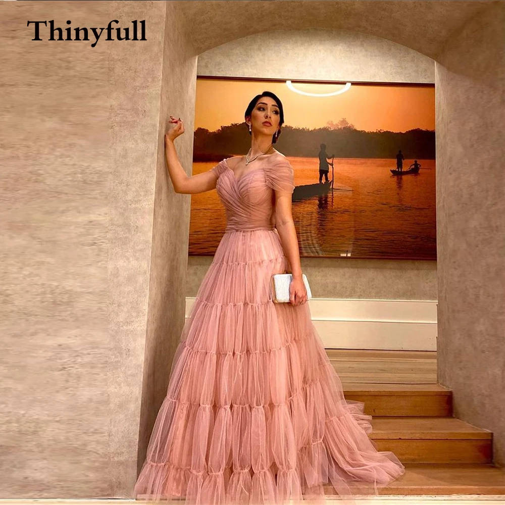 New Pink Off Shoulder Tiered Evening Dresses 2021 Sweetheart A Line Sleeveless Prom Party Night Gowns Dress Vestidos Boda
New Pink Off Shoulder Tiered Evening Dresses 2021 Sweetheart A Line Sleeveless Prom Party Night Gowns Dress Vestidos Boda