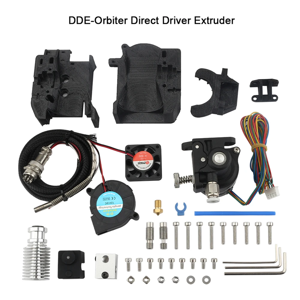 12V DDE-Orbiter V1.5 Direct Drive Extruder Kit for CR-10 CR10S CR-10 MINI 3D Printer Accessories
12V DDE-Orbiter V1.5 Direct Drive Extruder Kit for CR-10 CR10S CR-10 MINI 3D Printer Accessories
